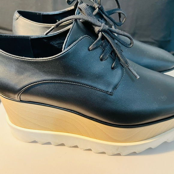 Stella McCartney Elyse Lace Up Platforms - Picture 3 of 16